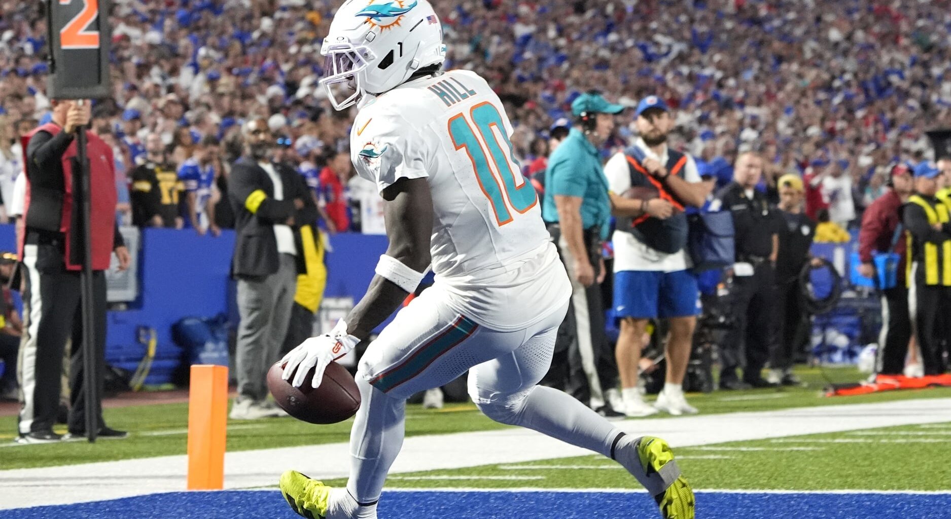 Tyreek Hill, wide receiver, Miami Dolphins