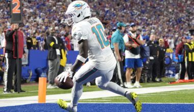 Tyreek Hill, wide receiver, Miami Dolphins