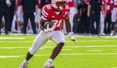 Nebraska RB Emmett Johnson Declares For 2026 NFL Draft