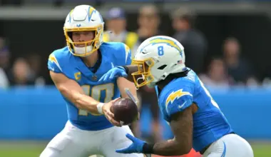 Omarion Hampton, Justin Herbert injury updates shed light on Chargers stars' Week 14 statuses image