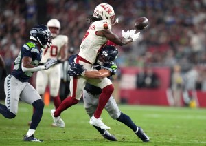 Larry Fitzgerald Marvin Harrison Jr. Arizona Cardinals Kyler Murray NFL