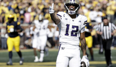 Washington WR Denzel Boston To Enter 2026 NFL Draft