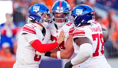 The Giants are about to watch the 1st overall pick in 2026 slip away