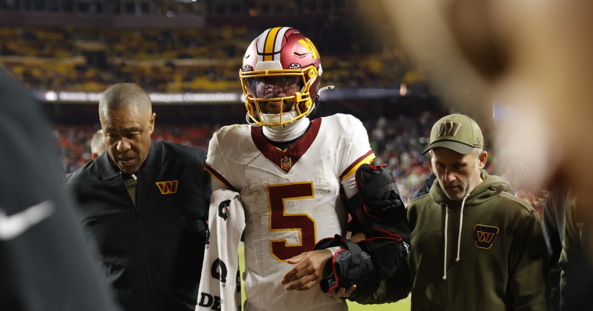 Report: Commanders shutting down QB Jayden Daniels for the season