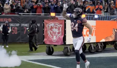 Colston Loveland emerging as a cornerstone piece as Bears' offense thrives image