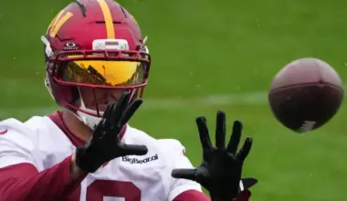 Commanders cut ties with WR release after positive injury news image