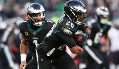 Eagles have an inflatable 'positivity rabbit' in their locker room image
