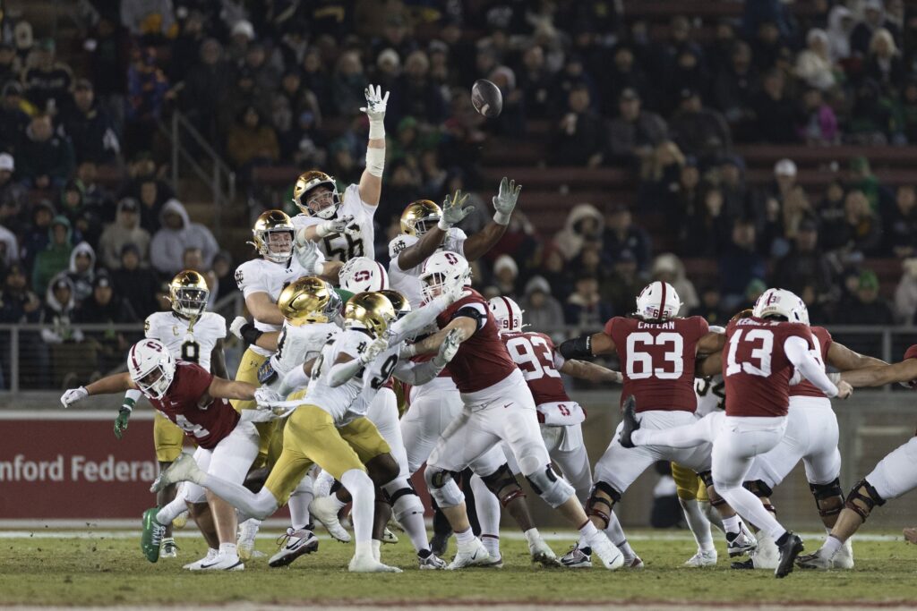 No. 9 Notre Dame 49 vs. Stanford 20