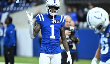 Colts’ Sauce Gardner exits loss to Texans with calf strain