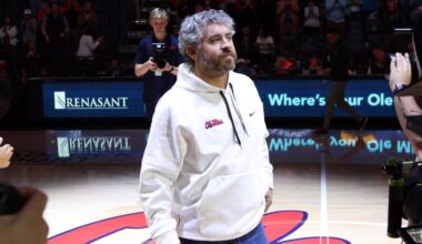 Ole Miss head coach Pete Golding can't stop cursing