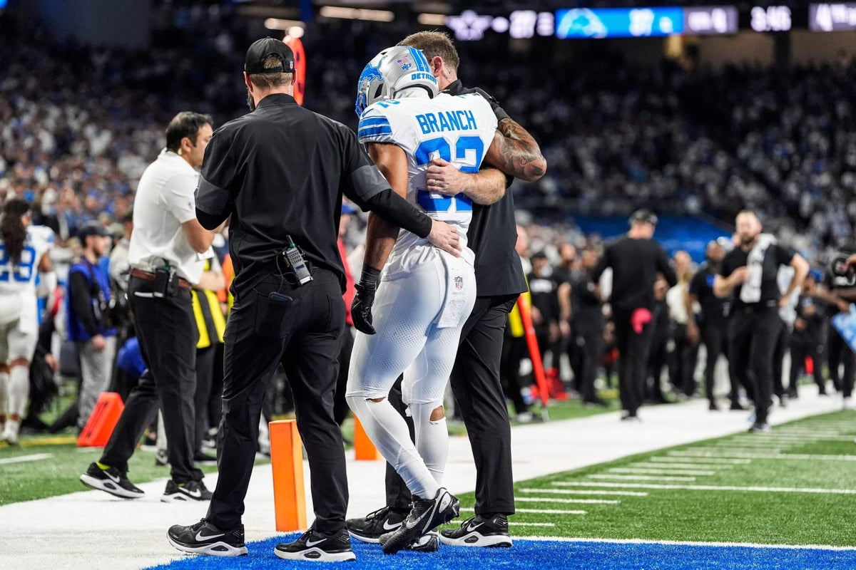 Lions fear safety Brian Branch suffered Achilles injury against Cowboys