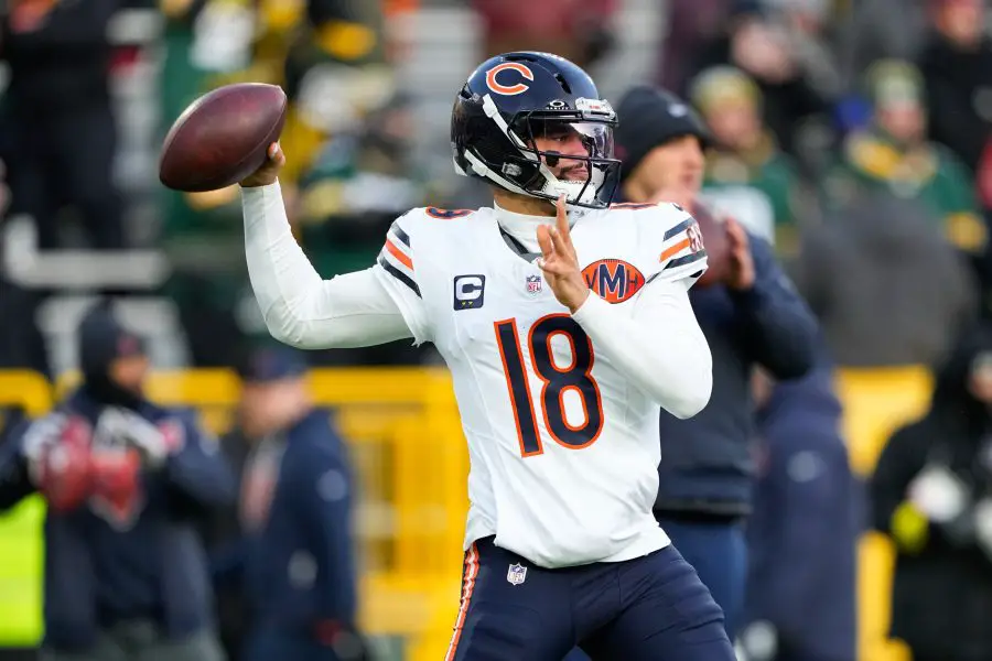 Chicago Bears quarterback Caleb Williams