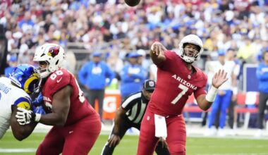 Arizona Cardinals QB Jacoby Brissett