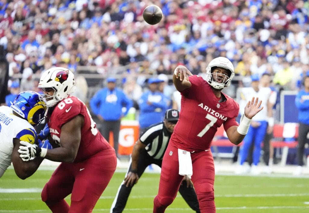 Arizona Cardinals QB Jacoby Brissett