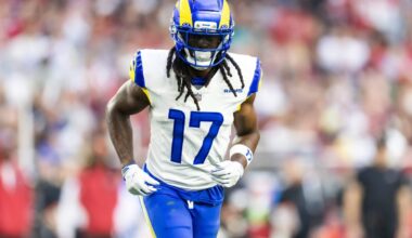 Rams coach Sean McVay not ruling Davante Adams out vs. Seahawks despite hamstring strain