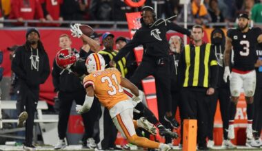 Falcons finally find a way, overcoming 19 penalties and 14-point deficit to beat Bucs