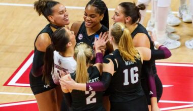 Texas A&M stuns Nebraska, advances to NCAA volleyball Final Four