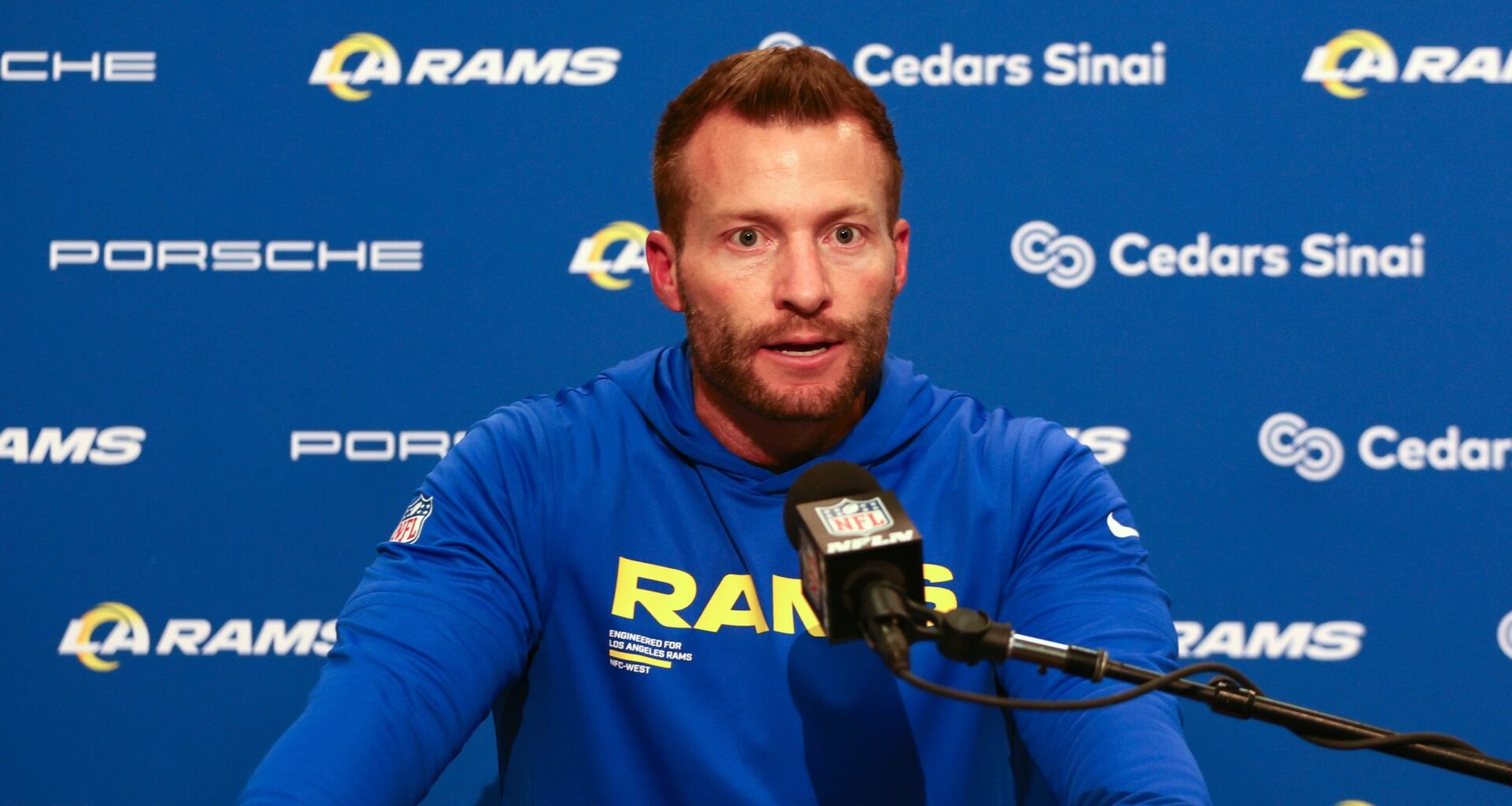 Sean McVay blindsided by Puka Nacua tweet after overtime loss