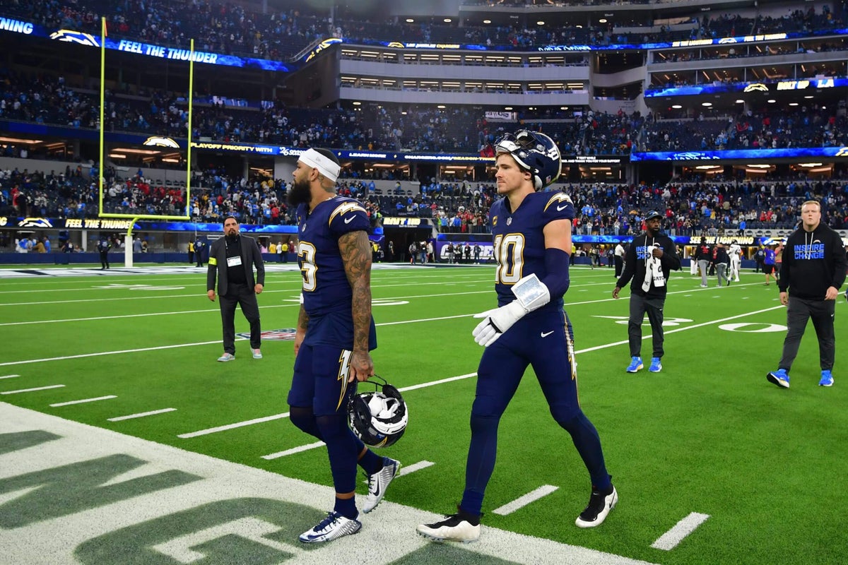 Chargers’ blunders too much as AFC West title dreams slip away in loss to Texans