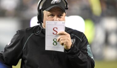 Dec 26, 2015; Philadelphia, PA, USA; Philadelphia Eagles head coach Chip Kelly during the fourth quarter against the Washington Redskins at Lincoln Financial Field. The Redskins defeated the Eagles, 38-24.