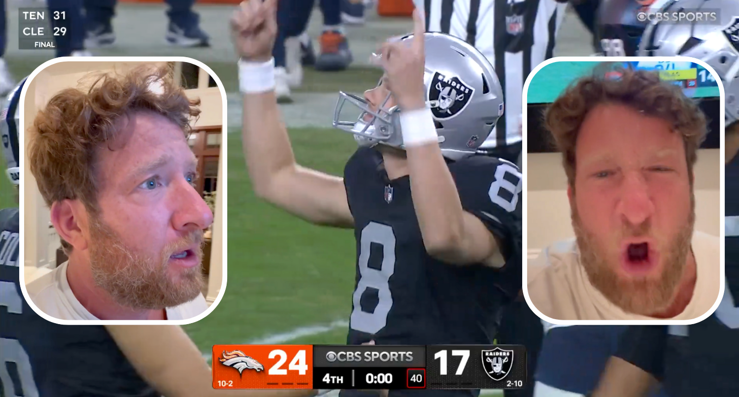 Dave Portnoy apoplectic over Raiders bad beat, calls for investigation