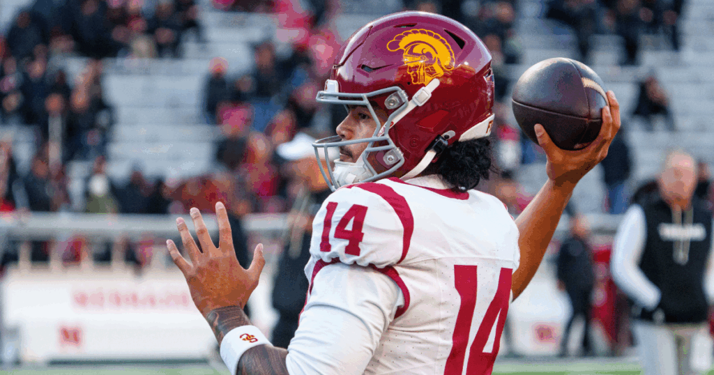 USC QB Jayden Maiava vs. Nebraska football