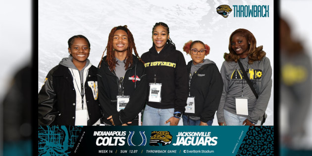 VHS AVID Students "Intern for a Day" with Jaguars