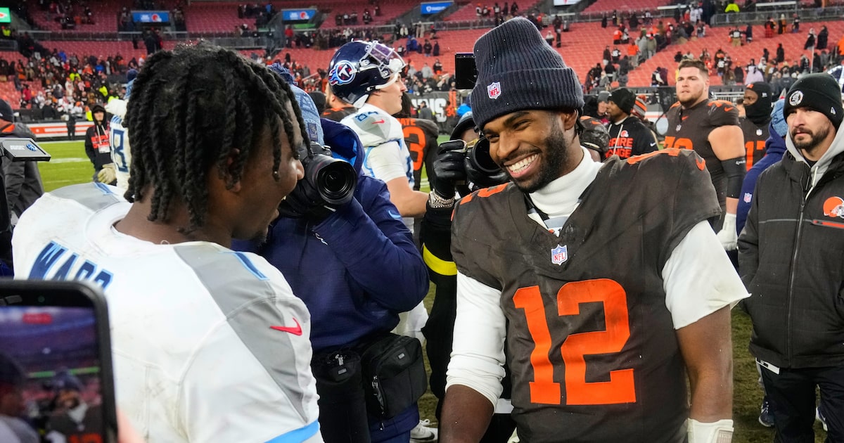 Shedeur Sanders named Browns’ starting QB for rest of season