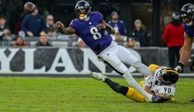 After loss to Steelers, the Ravens could hit rock bottom soon