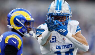 Detroit Lions players kept doing this celebration. Then refs said they had to stop
