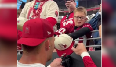 Peoria mom, son get game day surprise from Cardinals’ Trey McBride