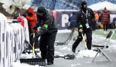 Will Sunday's Bills-Patriots game be a snow game?
