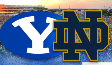 Notre Dame football announces 2-game series with BYU