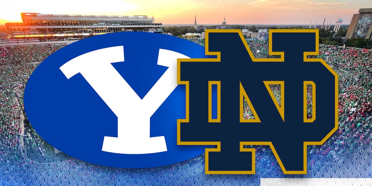 Notre Dame football announces 2-game series with BYU