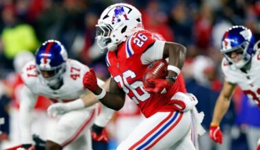 Patriots’ Terrell Jennings out, Robert Spillane questionable vs. Bills