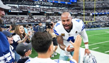 Dallas Cowboys plan to play Dak Prescott in season finale vs. New York Giants
