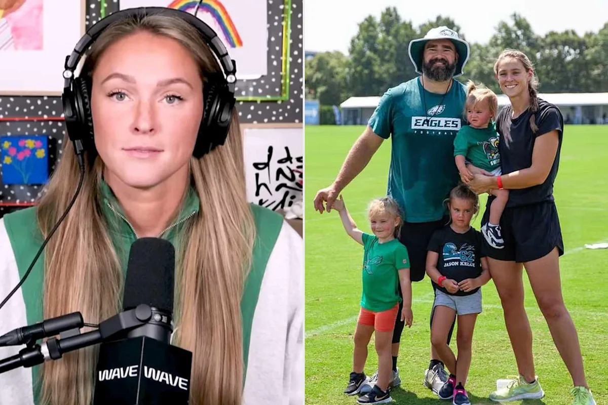 Kylie Kelce Says Her Daughters Were 'So Excited' to Watch the Chiefs Game with Taylor Swift and Family