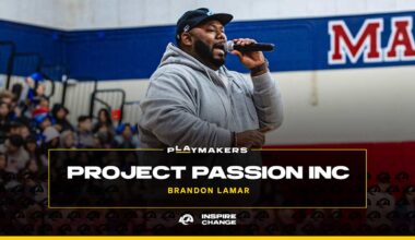 Brandon Lamar of Project Passion Inc. named 11th Rams 'pLAymaker' of 2025