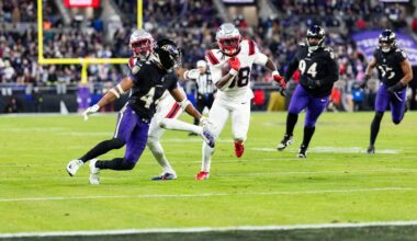 Rhamondre Stevenson knows late father is proud after game-winning touchdown helped Patriots clinch playoffs 