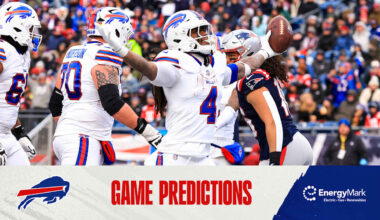 Buffalo Bills at New England Patriots Game Predictions