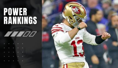 49ers in Week 17 power rankings: Where San Francisco stands after big win vs. Colts