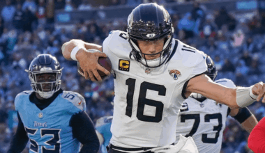 Trevor Lawrence of the Jacksonville Jaguars