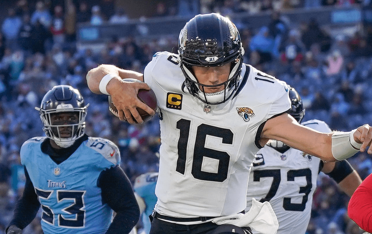 Trevor Lawrence of the Jacksonville Jaguars