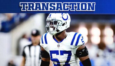 Colts activate LB Jaylon Carlies from Injured Reserve list; elevate K Blake Grupe and DT Chris Wormley to active roster from practice squad for Week 14