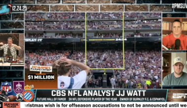 Pat McAfee confronts anonymous source critical of 'GameDay' kicking contest