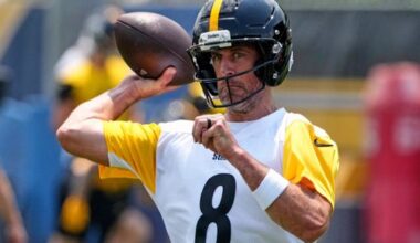 Steelers' Aaron Rodgers Exposed For Being Frustrated With Arthur Smith All Game Against Browns (Steelers News)