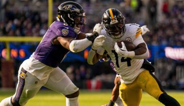 Game Time Set for Ravens-Steelers Battle for the AFC North Crown