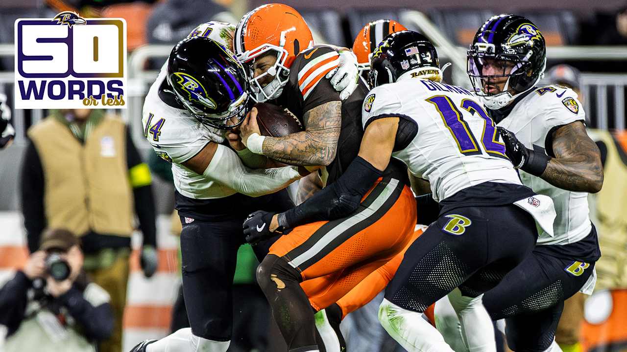 The Ravens’ Defense Is Seeking a Ferocious Finish