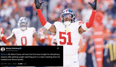 Abdul Carter falls victim to fake news porn tweet