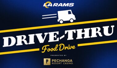 Los Angeles Rams, Pechanga & Los Angeles Regional Food Bank ready for annual drive-thru food distribution at SoFi Stadium